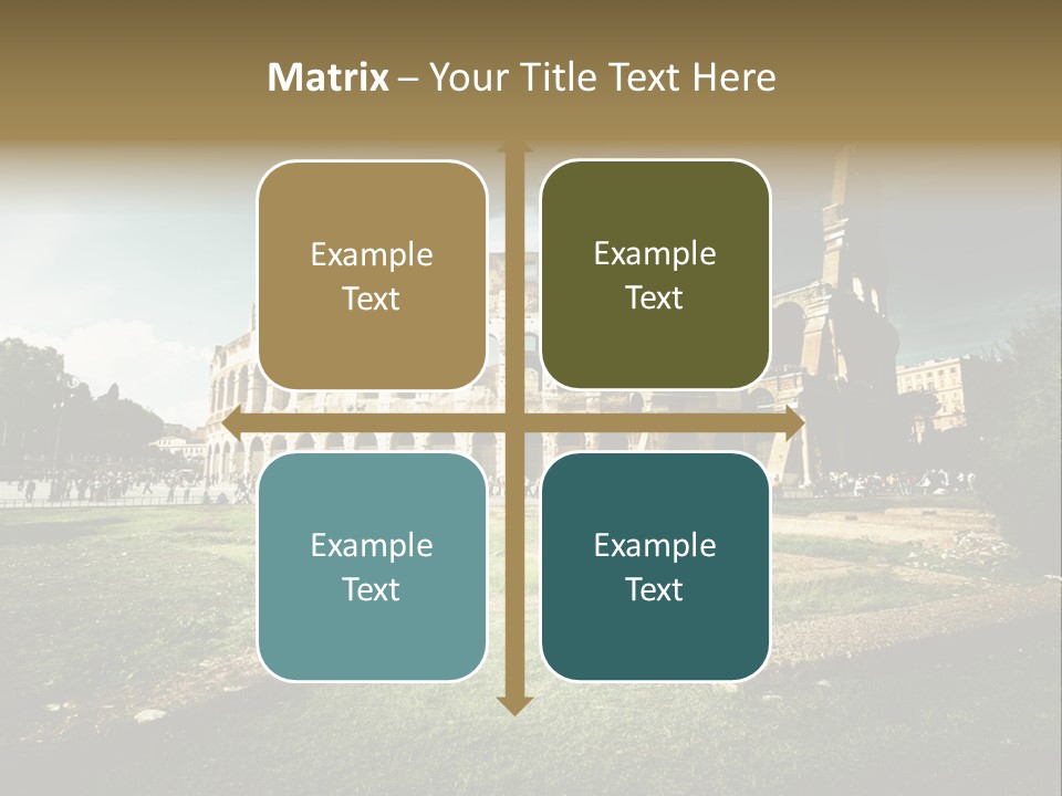 Arena Roma Archaeology PowerPoint Template