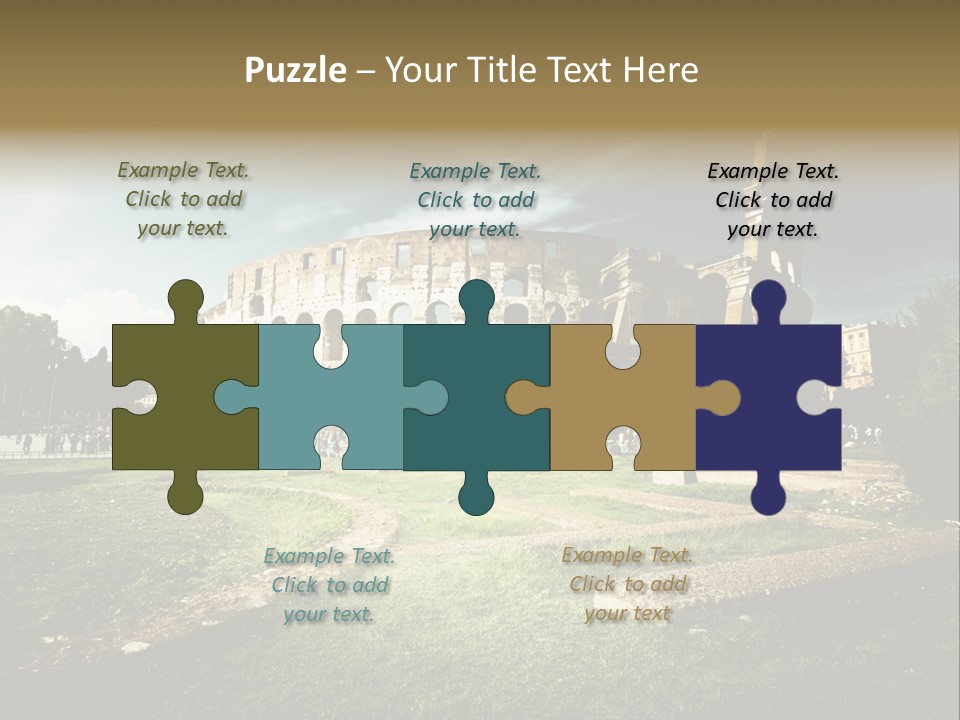 Arena Roma Archaeology PowerPoint Template