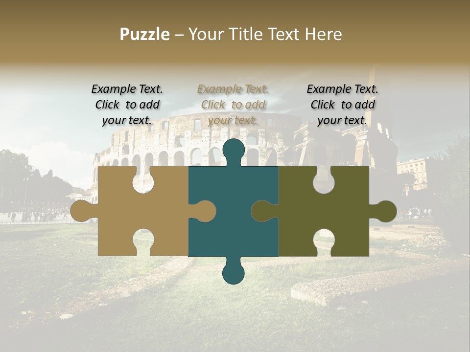 Arena Roma Archaeology PowerPoint Template