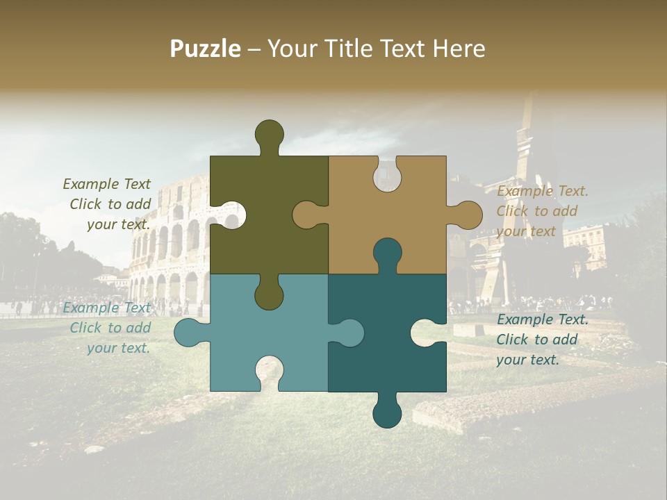 Arena Roma Archaeology PowerPoint Template