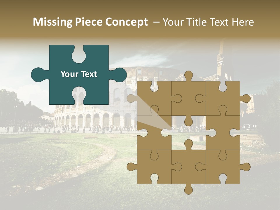 Arena Roma Archaeology PowerPoint Template