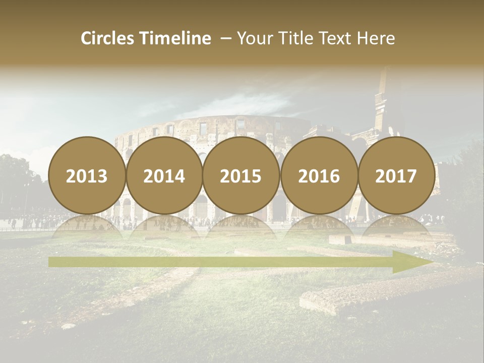 Arena Roma Archaeology PowerPoint Template