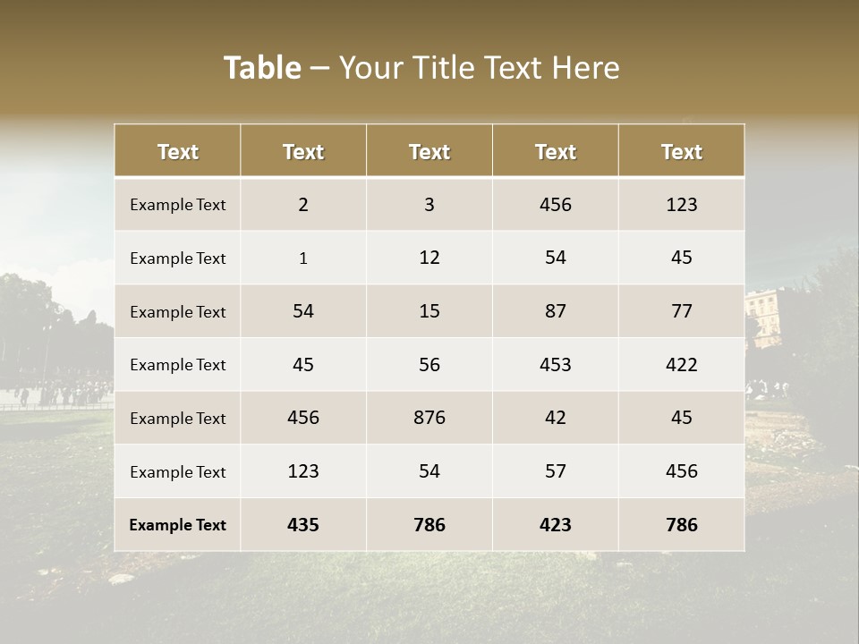 Arena Roma Archaeology PowerPoint Template