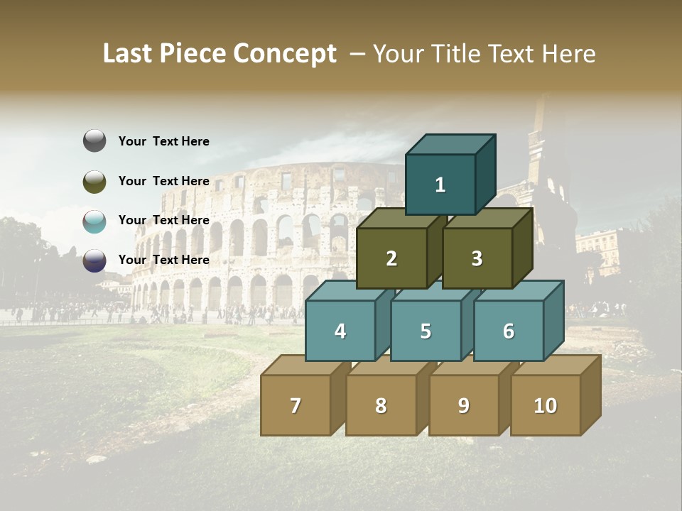 Arena Roma Archaeology PowerPoint Template