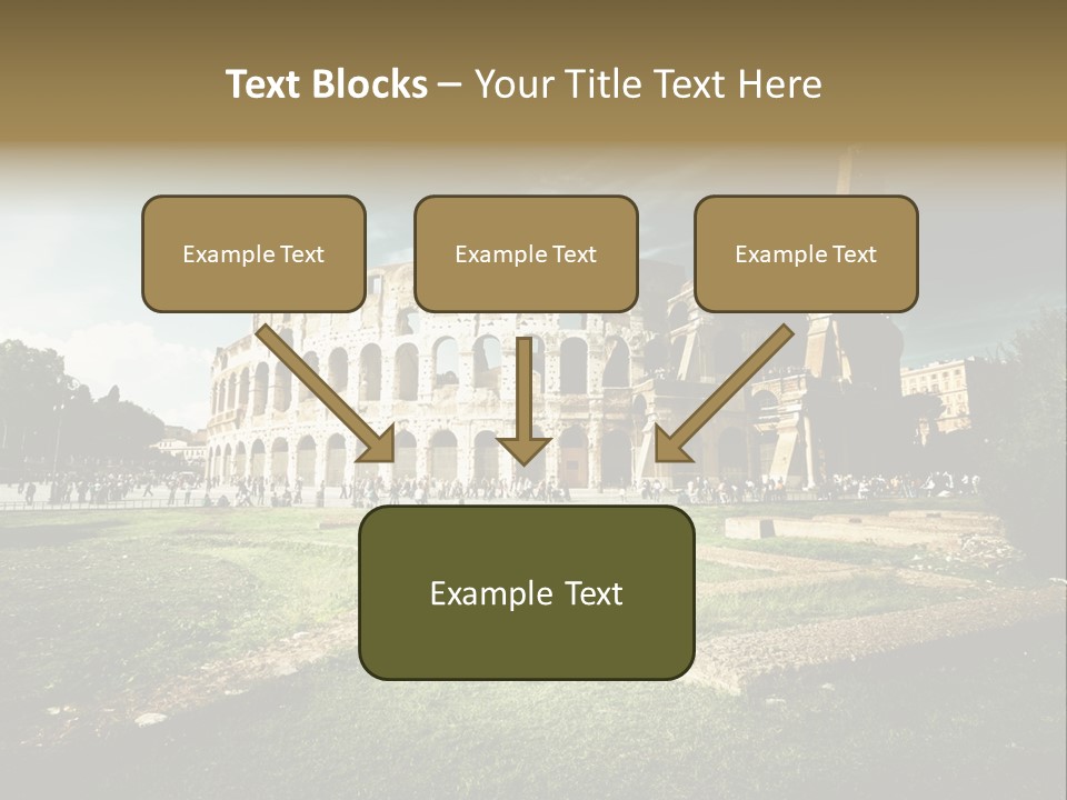 Arena Roma Archaeology PowerPoint Template