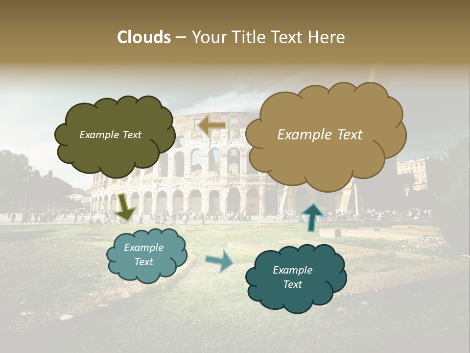 Arena Roma Archaeology PowerPoint Template