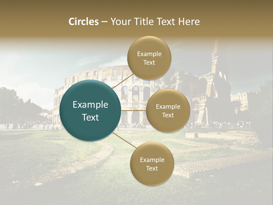 Arena Roma Archaeology PowerPoint Template