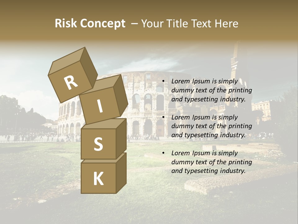 Arena Roma Archaeology PowerPoint Template