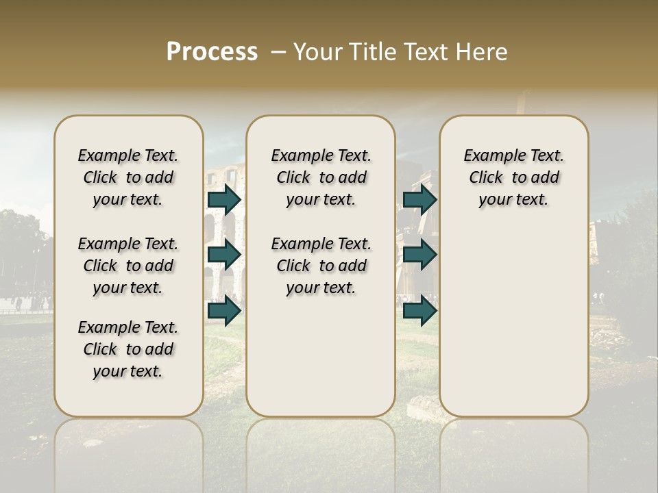 Arena Roma Archaeology PowerPoint Template