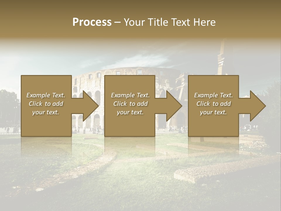 Arena Roma Archaeology PowerPoint Template