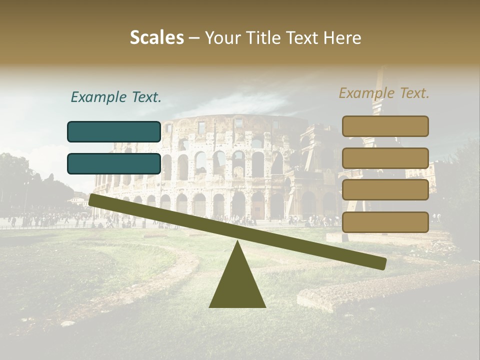 Arena Roma Archaeology PowerPoint Template