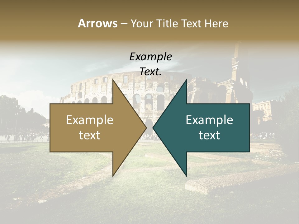Arena Roma Archaeology PowerPoint Template