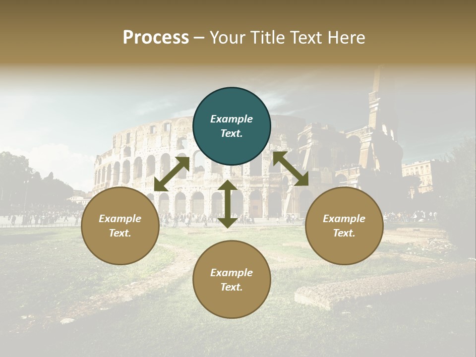 Arena Roma Archaeology PowerPoint Template