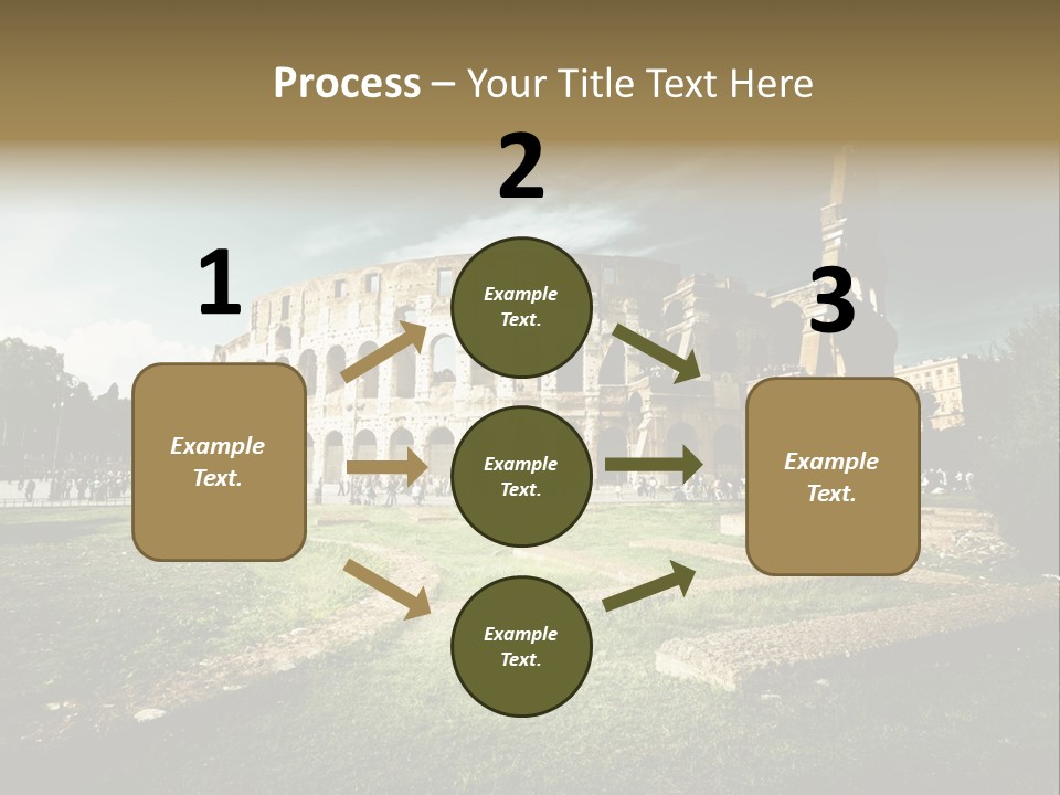 Arena Roma Archaeology PowerPoint Template