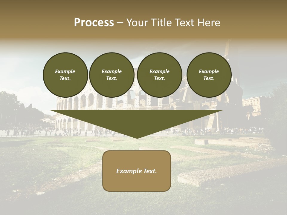 Arena Roma Archaeology PowerPoint Template