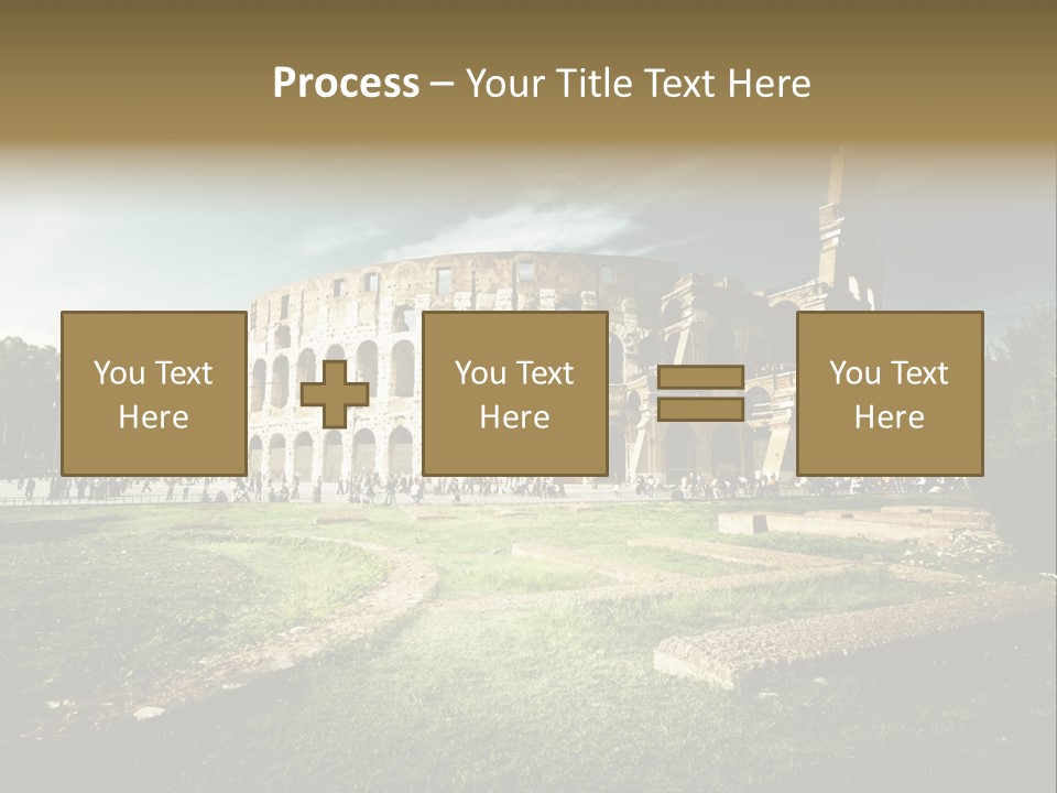 Arena Roma Archaeology PowerPoint Template