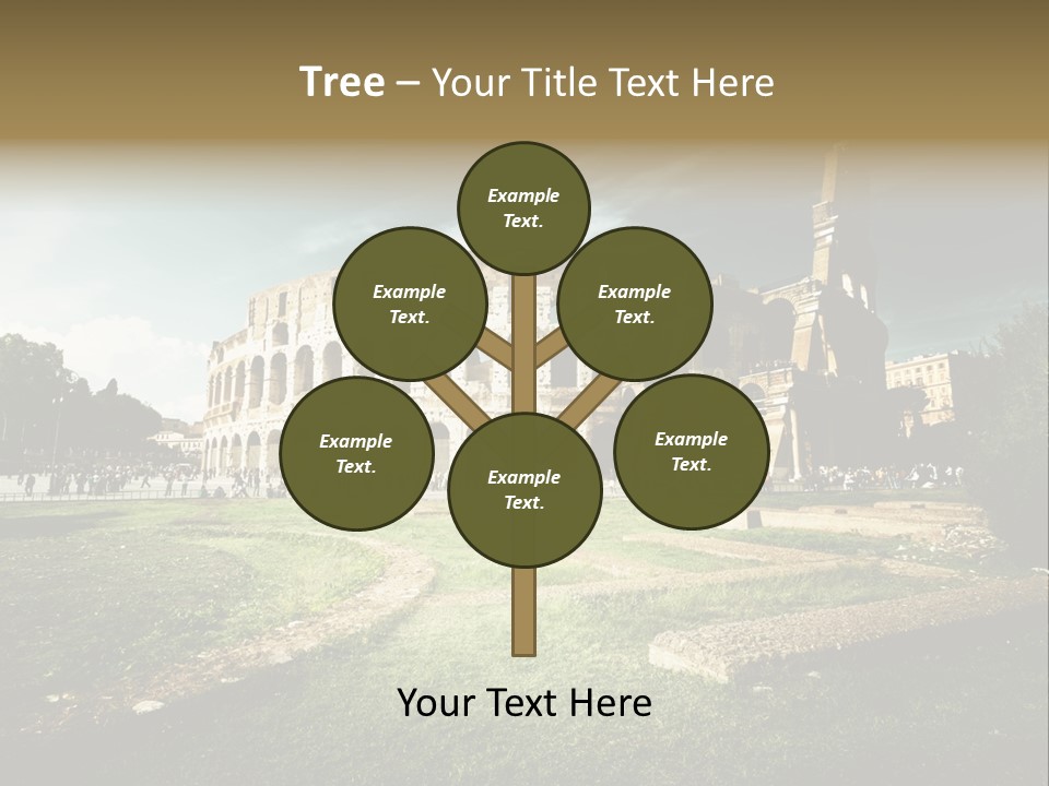 Arena Roma Archaeology PowerPoint Template