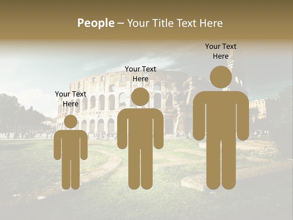 Arena Roma Archaeology PowerPoint Template