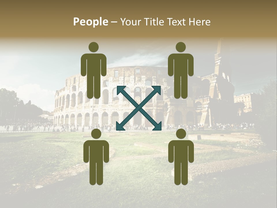 Arena Roma Archaeology PowerPoint Template