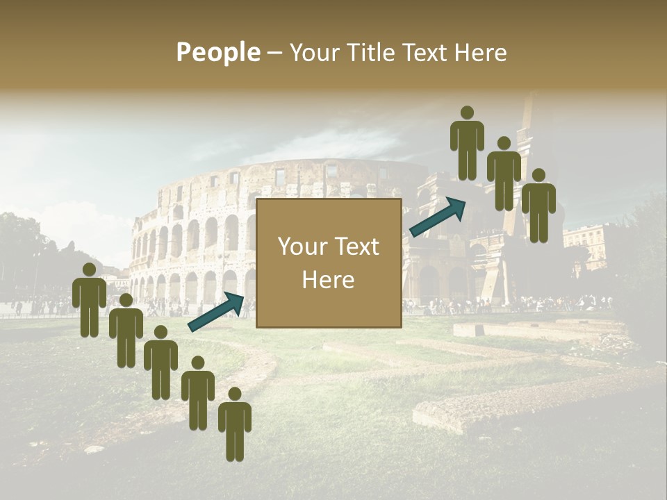 Arena Roma Archaeology PowerPoint Template