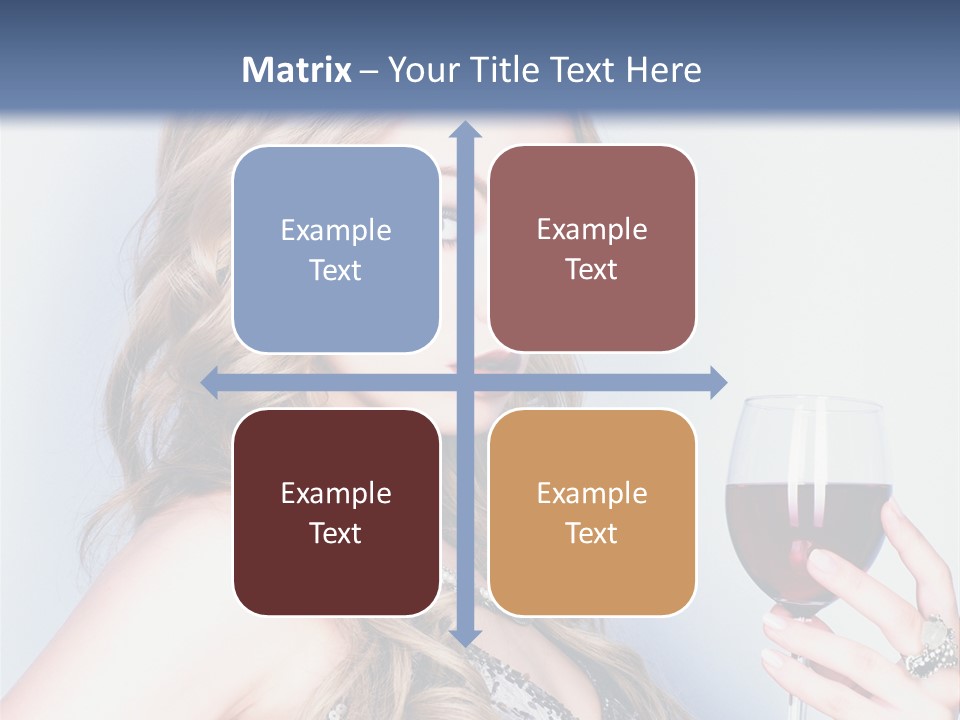 Alcohol Desire Art PowerPoint Template