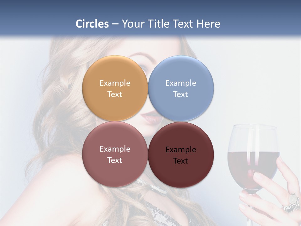 Alcohol Desire Art PowerPoint Template