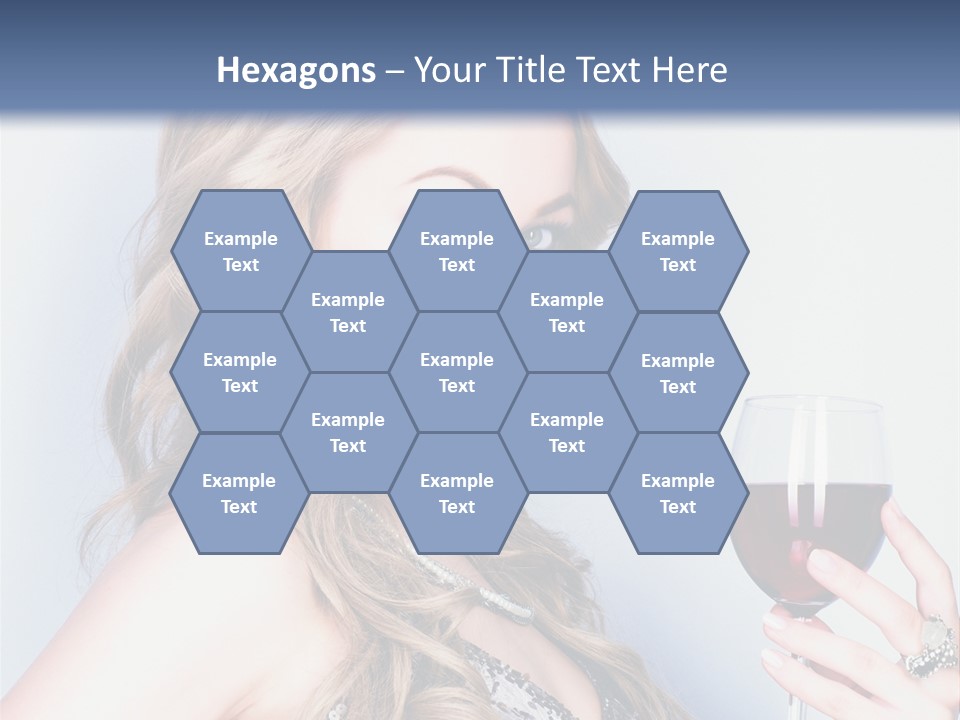 Alcohol Desire Art PowerPoint Template