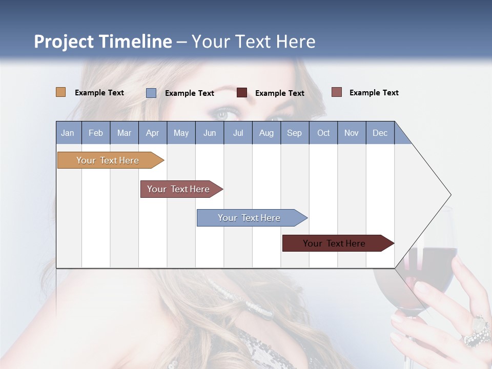 Alcohol Desire Art PowerPoint Template