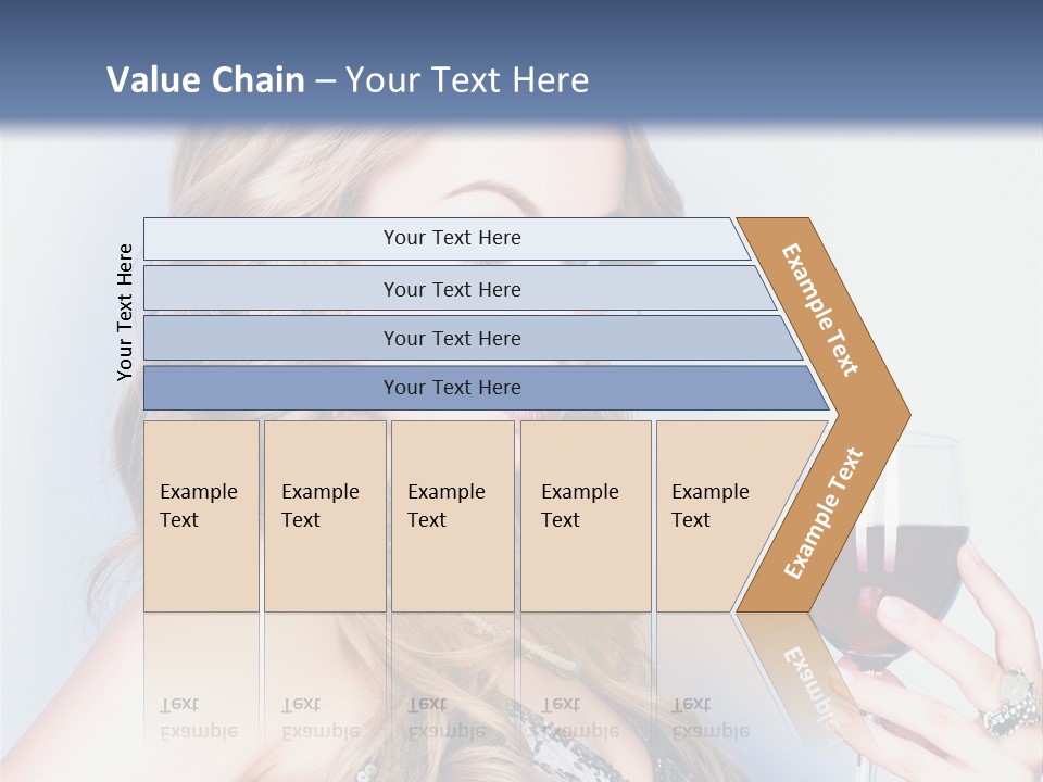 Alcohol Desire Art PowerPoint Template