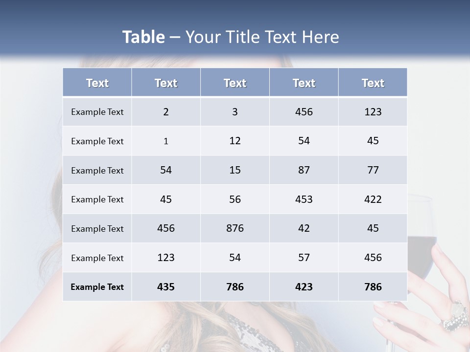 Alcohol Desire Art PowerPoint Template