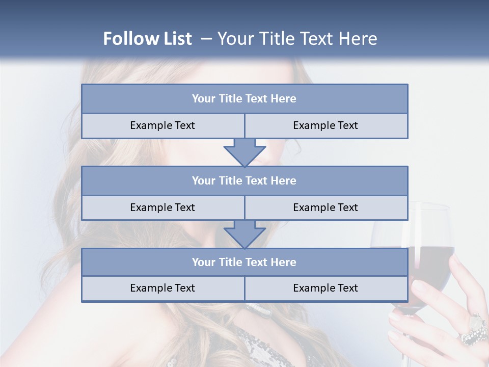 Alcohol Desire Art PowerPoint Template