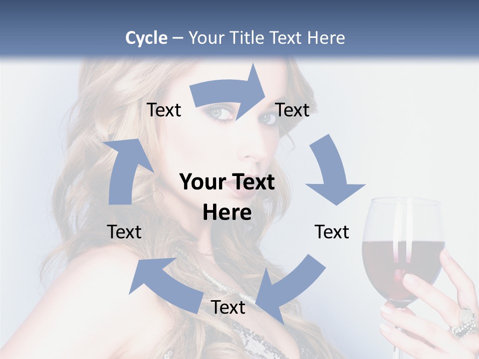 Alcohol Desire Art PowerPoint Template