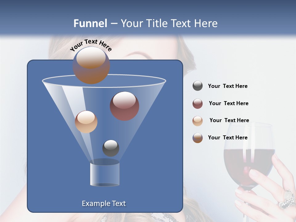 Alcohol Desire Art PowerPoint Template