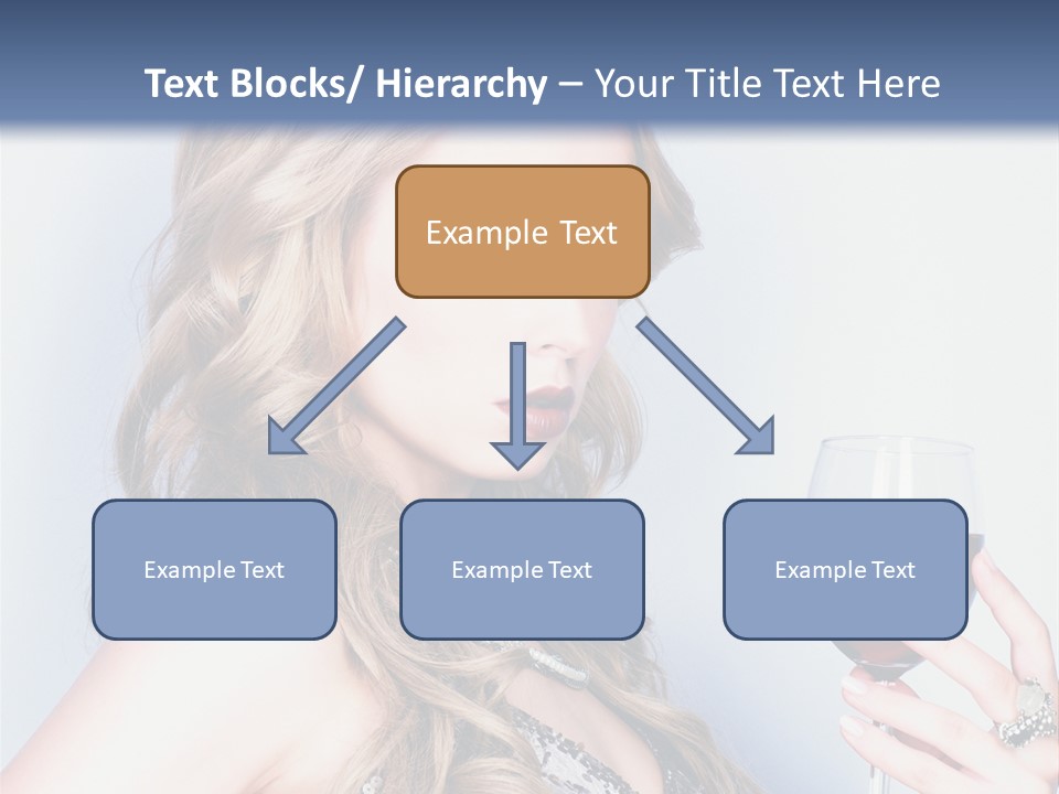 Alcohol Desire Art PowerPoint Template