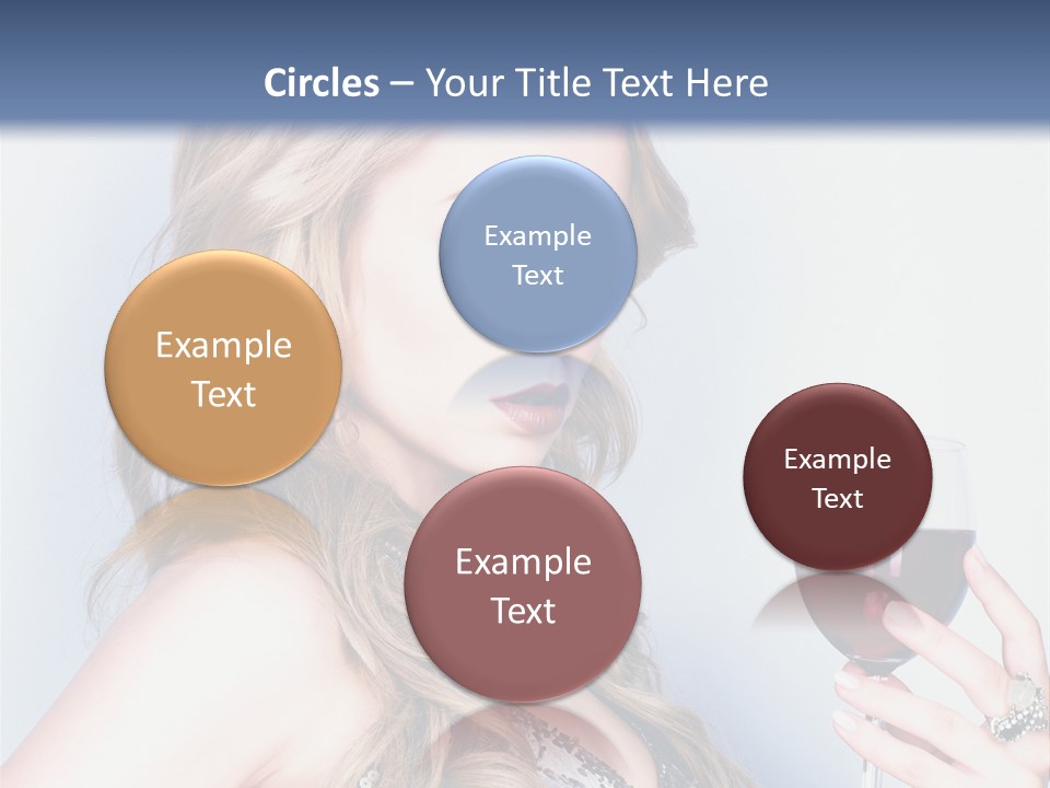 Alcohol Desire Art PowerPoint Template