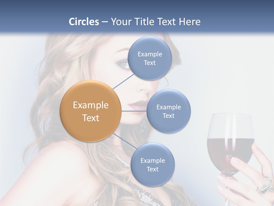 Alcohol Desire Art PowerPoint Template