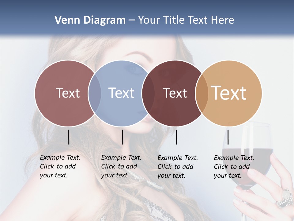 Alcohol Desire Art PowerPoint Template