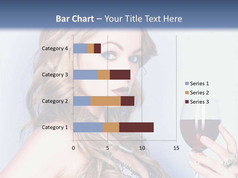 Alcohol Desire Art PowerPoint Template