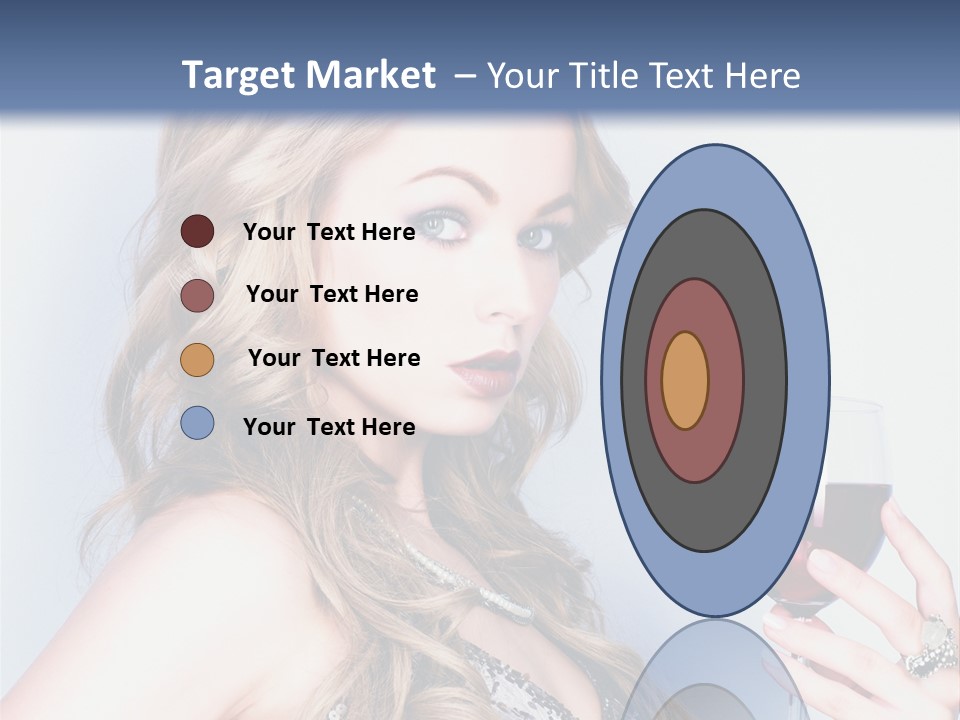 Alcohol Desire Art PowerPoint Template