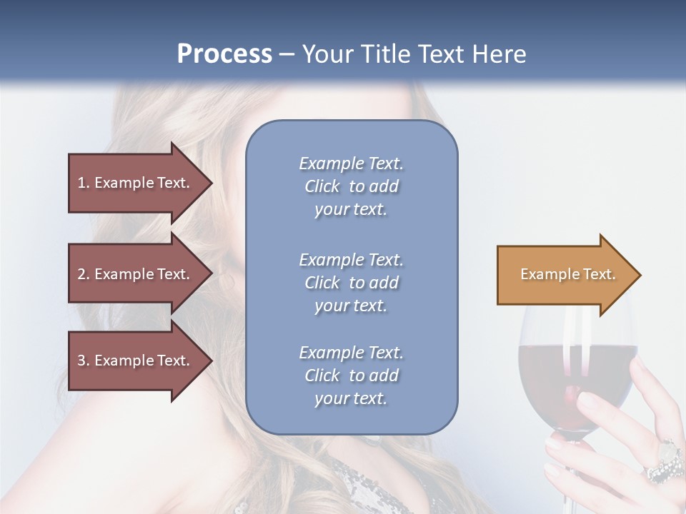 Alcohol Desire Art PowerPoint Template