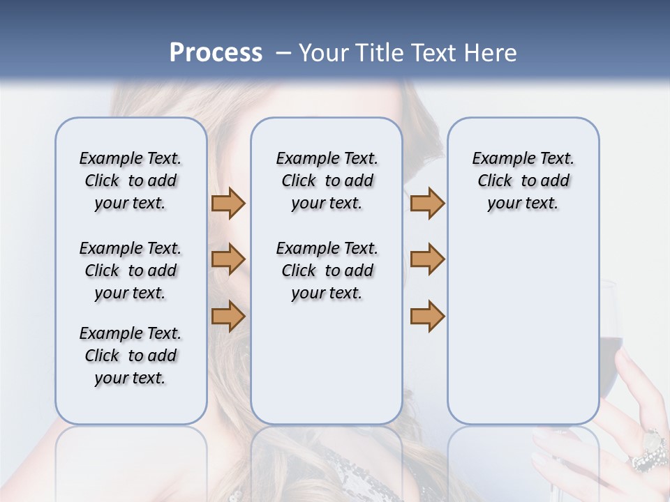 Alcohol Desire Art PowerPoint Template
