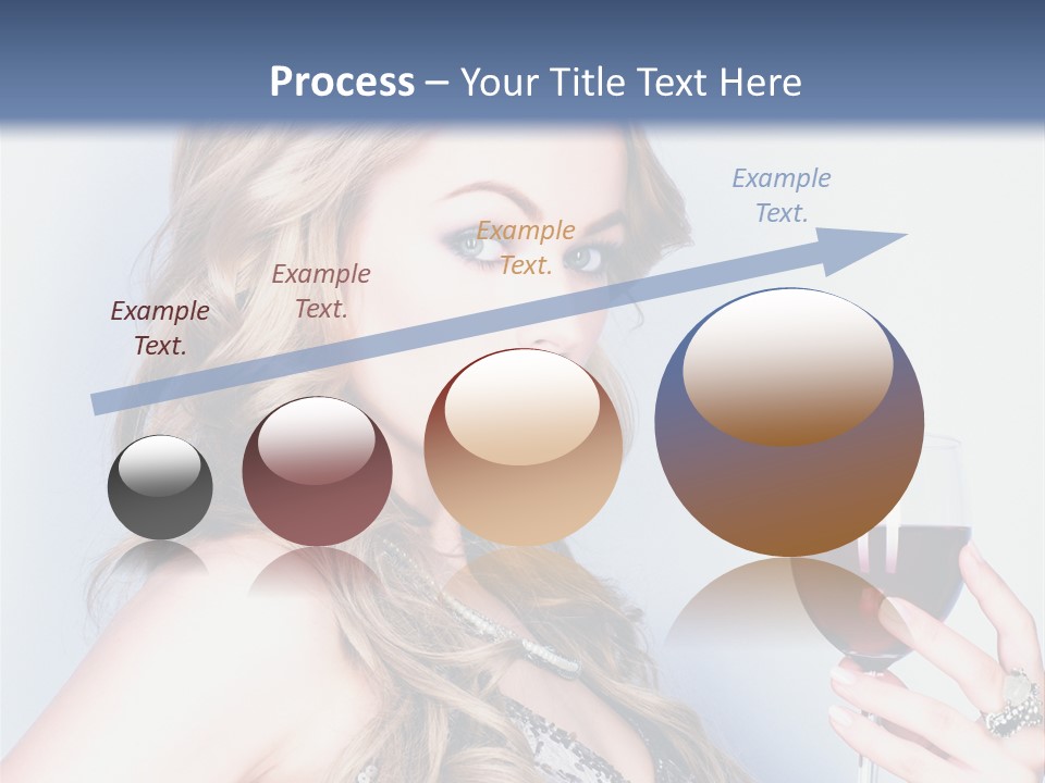 Alcohol Desire Art PowerPoint Template