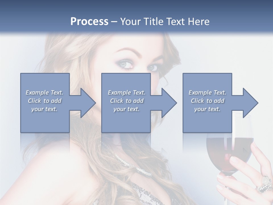 Alcohol Desire Art PowerPoint Template