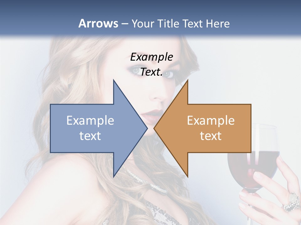 Alcohol Desire Art PowerPoint Template