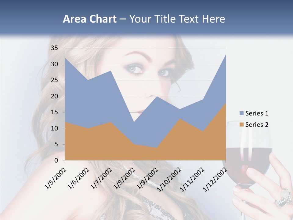 Alcohol Desire Art PowerPoint Template