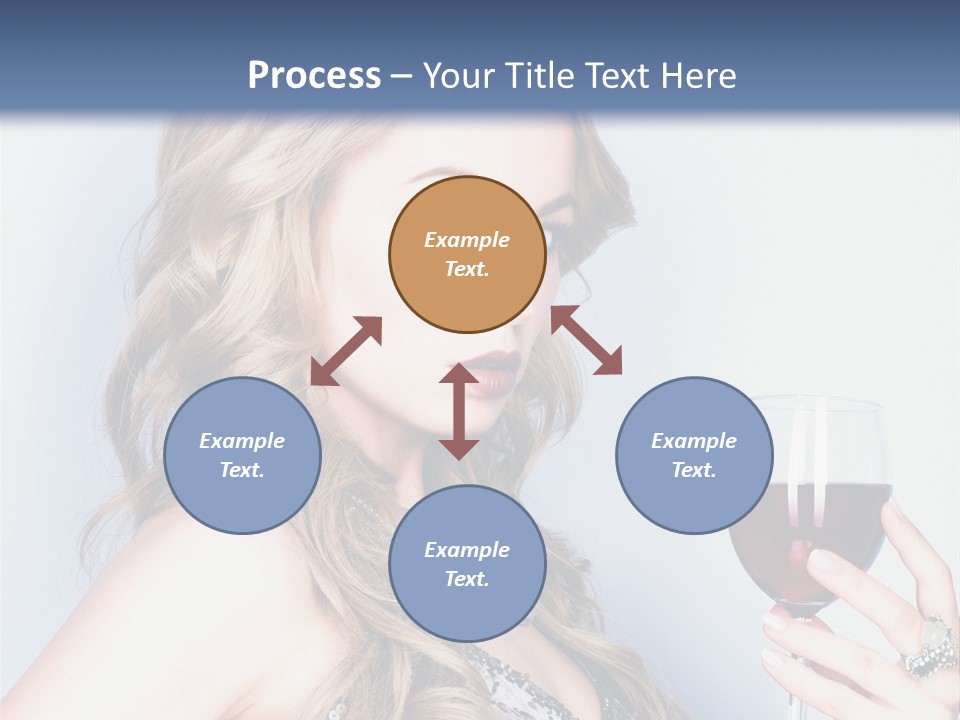 Alcohol Desire Art PowerPoint Template