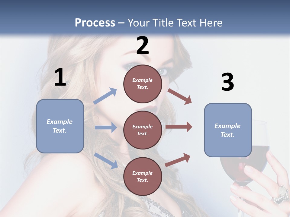 Alcohol Desire Art PowerPoint Template