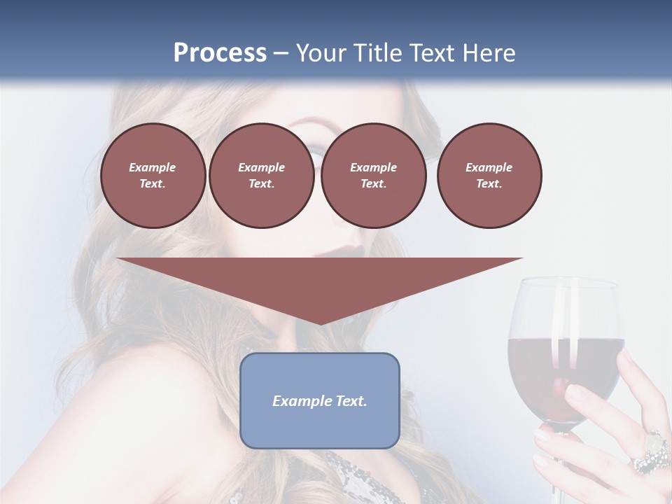 Alcohol Desire Art PowerPoint Template