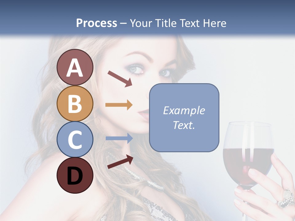 Alcohol Desire Art PowerPoint Template