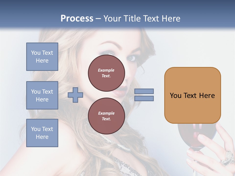 Alcohol Desire Art PowerPoint Template
